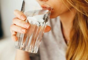 glass of water
