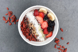 meal with healthy ingredients