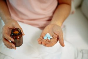 taking vitamins